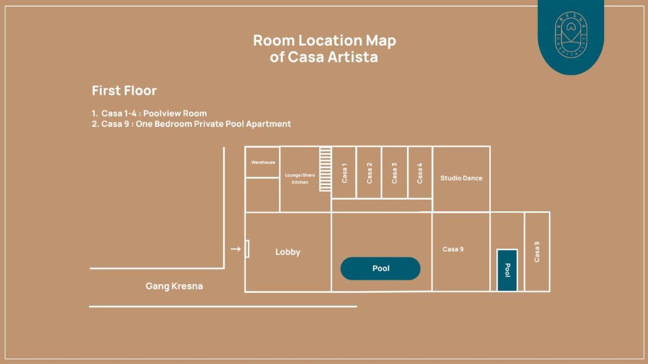 فندق Casa Artista By Kresna Hospitality سمينياك المظهر الخارجي الصورة